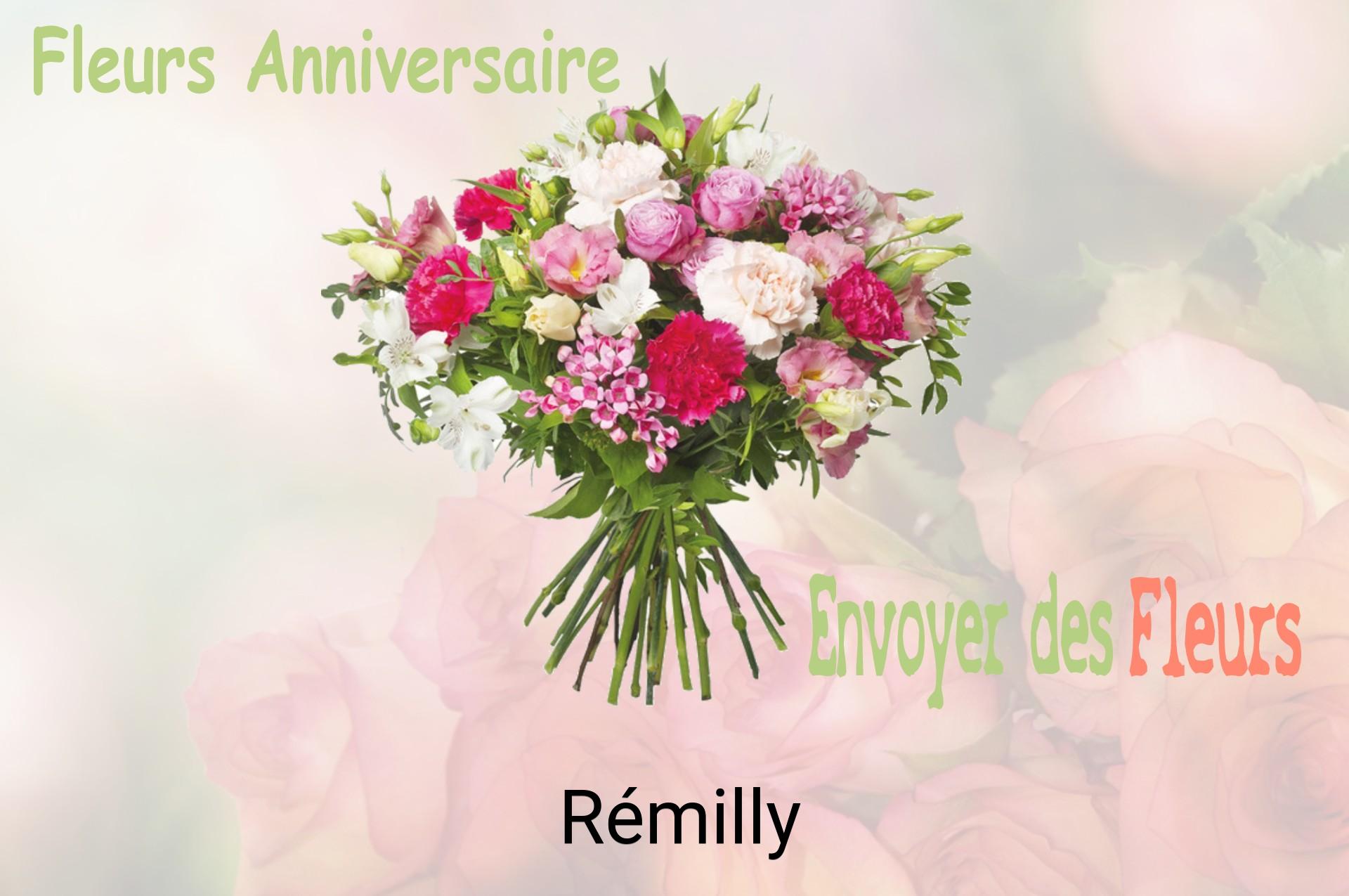 Bouquet de fleurs d’anniversaire livré à Rémilly